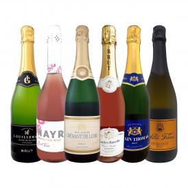 スパークリングワイン6本セット 辛口 sparkling wine set