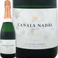 カナルス・ナダル・カバ・ブリュット【スペイン】【白スパークリングワイン】【750ml】【ミディアムボディ寄りのライトボディ】【辛口】【カタルーニャ】【ペネデス】【瓶内二次発酵】【カヴァ】