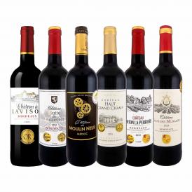 赤ワインセット 6本 wine set ボルドー 第301弾 全て金賞受賞 bordeaux フルボディ Fullbody