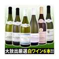 【特別企画第34弾★送料無料!!】これでほんとうに9,980円（税別）!?特大感謝の厳選白ワイン大放出6本セット!!【クール便別途 税別300円】