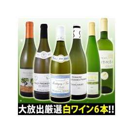 【送料無料・第35弾】特大感謝の厳選白ワイン大放出6本セット!!【クール便別途 税別300円】