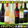 【送料無料】『これぞ夏の定番!!』厳選激旨揃い!!イタリア大満喫6本セット!! 【クール便別途 税別300円】