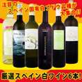 スペインおうちバル白ワイン6本セット6580円!!【送料無料】【クール便別途 税別300円】