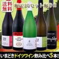 【送料無料!!★限定30セット限り!!】ぜーんぶ当店独自輸入☆これは楽しい☆いまどきドイツワイン飲み比べ5本セット!!【クール便別途 税別300円】