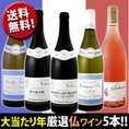 特大感謝の厳選ブルゴーニュワイン大放出5本セット! 【送料無料★5本全てブルゴーニュ!!】【クール便別途 税別300円】
