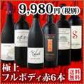【送料無料】≪シーズン到来！！≫濃厚赤ワイン好き必見!大満足のフルボディ6本セット!【クール便別途 税別300円】