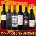 【送料無料】赤ワイン好きのために特別に厳選！ぜ～んぶ京橋ワイン独占輸入！スペイン全土の地ワイン満喫!!スペインおうちバル赤ワイン6本セット!!