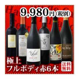 【送料無料】≪シーズン到来！≫濃厚赤ワイン好き必見!大満足のフルボディ6本セット