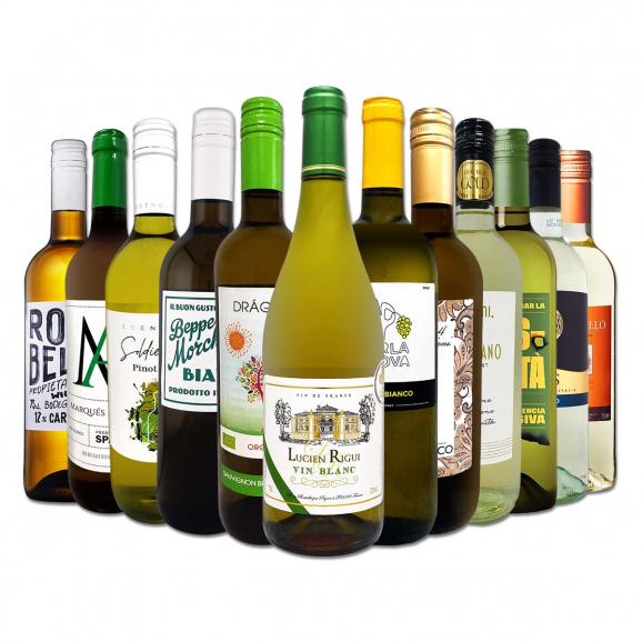 白ワイン セット スペイン イタリア フランス ボルドー 12本 wine set 750ml 第223弾01
