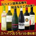 【送料無料】ぜ～んぶ京橋ワイン独占輸入!スペイン固有品種を知るならこの6本!!スペインおうちバル6本セット!!
