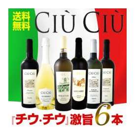 【送料無料】大人気イタリアン【チウ・チウ】激旨6本セット!!