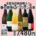 【送料無料】春に飲みたい!!全部当店独自輸入!!爽快＆軽快いまどきドイツワイン6本セット!!