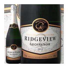 リッジヴュー・グロスヴェナー・ブリュット・ブラン・ド・ブラン2011【イギリス　】【白スパークリングワイン】【750ml】【辛口】