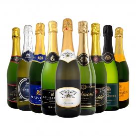 スパークリングワイン セット スペイン フランス wine set sparkling 9本 白 辛口 第141弾