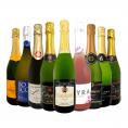 スパークリングワイン セット スペイン フランス wine set sparkling 9本 白 辛口 第150弾