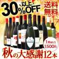 【送料無料】240セット限定！限界突破30%以上OFF！秋の大感謝祭スペシャル12本セット！