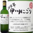 シャトー酒折・甲州にごりワイン[酒折地区] 2017【日本】【新酒】【白ワイン】【720ml】【やや辛口】