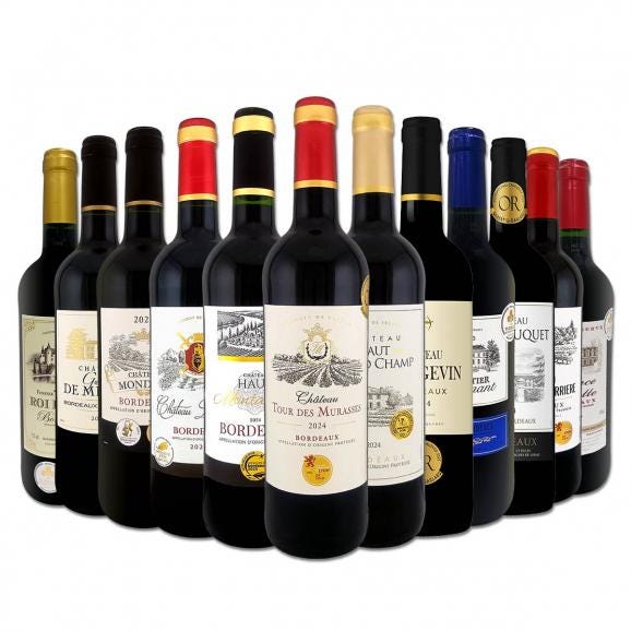 赤ワイン セット フランス ボルドー 12本 wine set 750ml フルボディ