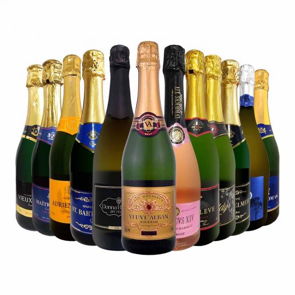 スパークリングワイン セット フランス 12本 wine set sparkling 白