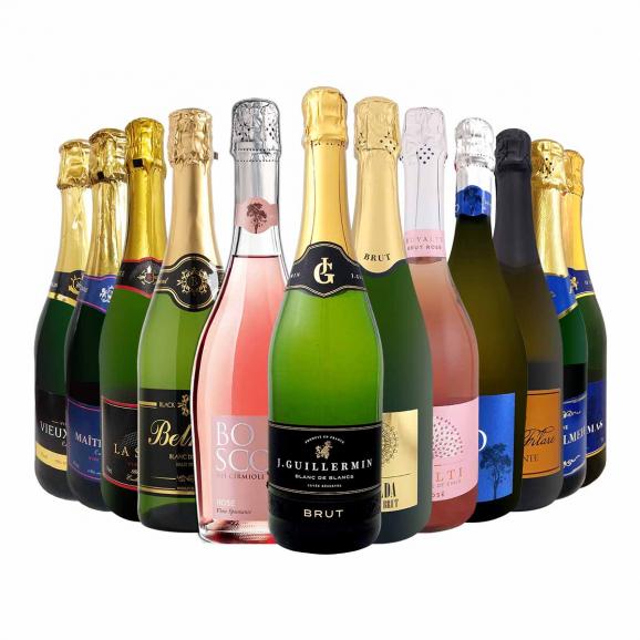 スパークリングワイン セット フランス 12本 wine set sparkling 白 750ml 辛口 第136弾01