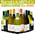 【送料無料】当店オススメばかりを厳選したちょっといい白ワイン12本セット！