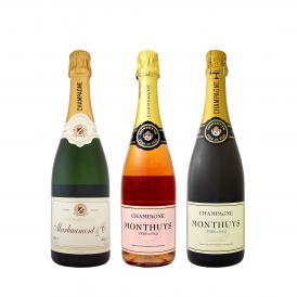 全てシャンパン 数量限定本格派シャンパン3本セット set スパークリング sparkling ワイン wine ワイン wine セット set スパークリング sparkling