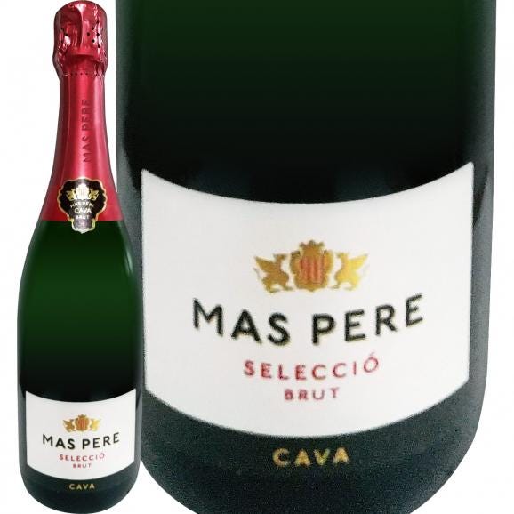 ワイン wine スパークリング sparkling ワイン wine カバ・マス・ペレ・セレクシオ・ブリュット 当店独占 驚異のお値打ちスパーク発掘 スペイン Spain 白スパー 02