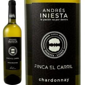 ボデガ・イニエスタ iniesta ・フィンカ・エル・カリール・シャルドネ chardonnay  2018 スペイン Spain アンドレス 白ワイン wine 750ml 辛口 古木 高樹齢