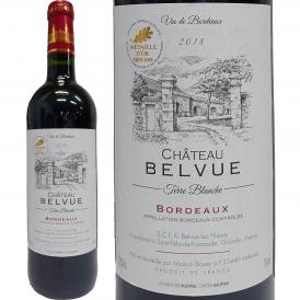 シャトー・ベルヴュー キュヴェ・テール・ブランシュ 2018 フランス France 金賞ボルドー bordeaux 750ml 