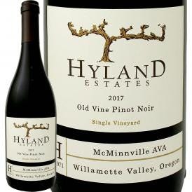 ハイランド・エステート・ピノ・ノワール 2017 アメリカ America 赤ワイン wine 750ml Hyland Estate Oregon 94点 オールド・ヴァイン 自根 