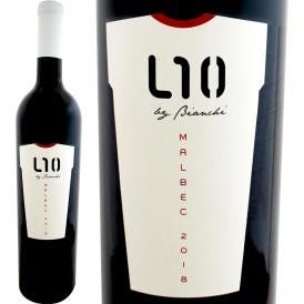 Ｌ１０・バイ・ビアンキ・マルベック2018 赤ワイン wine アルゼンチン 辛口 750ml メッシ Leo Messi 