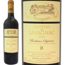 シャトー・ド・ラヴァニャック 2010 フランス France ボルドー bordeaux 750ml 2010年l 