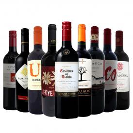  今や輸入量ナンバーワンに輝くチリ 人気のカベルネ・ソーヴィニョン９本セット set ワイン wine ワイン wine セット set セット set 赤ワイン wine セット set 