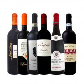  端数在庫一掃 高級贅沢なワイン wine ばかり赤6本セット set 