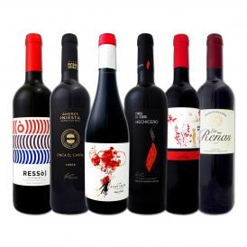  スペイン Spain 全土の地ワイン wine 満喫 スペイン Spain おうちバル赤ワイン wine 6本セット set 
