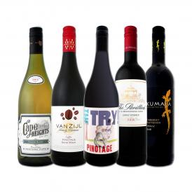  南アフリカ満喫セット set 世界でもっとも美しいワイン wine 産地と呼ばれる南アらしいワイン wine 5本セット set 