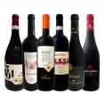  充実感たっぷりのイタリア Italy 赤ワイン wine 6本セット set 