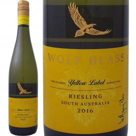 ウルフ・ブラス・イエロー・ラベル・リースリング 2016 オーストラリア Australia 白ワイン wine 750ml 辛口 wolf blass 