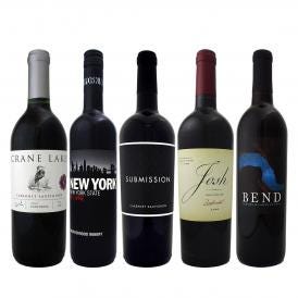  カリフォルニア＆ニューヨーク アメリカ America 横断赤５本セット set ワイン wine ワイン wine セット set セット set 赤ワイン wine セット set 赤ワイン