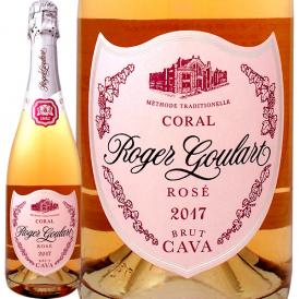 ロジャー・グラート・カバ・コーラル・ロゼ rose ・ブリュット スペイン Spain スパークリング sparkling ワイン wine ロゼ rose 750ml 辛口 カヴァ CAVA