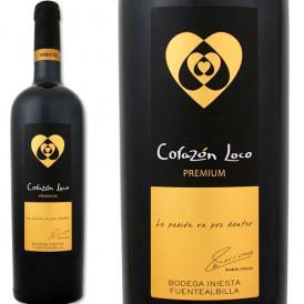 ボデガ・イニエスタ iniesta ・コラソン・ロコ・プレミウム 2013 スペイン Spain 赤ワイン wine 750ml フルボディ 辛口 アンドレス サッカー マンチュエラ プレ 