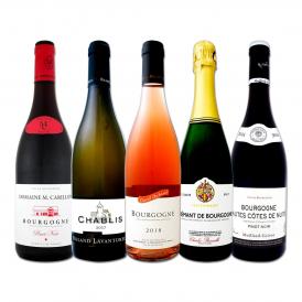  赤・白・ロゼ rose ・スパーク 厳選ブルゴーニュ bourgogne ワイン wine 5本セット set ワイン wine ワイン wine セット set セット