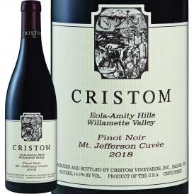 クリストム・マウント・ジェファーソン・キュベ・ピノ・ノワール 2018 アメリカ America 赤ワイン wine 750ml ミディアムボディ Cristom 