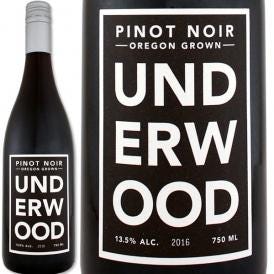 アンダーウッド・オレゴン・ピノ・ノワール2018 アメリカ America オレゴン 赤ワイン wine 750ml 辛口 
