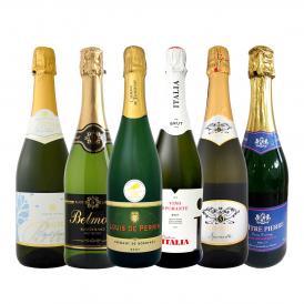 スパークリング sparkling ワイン wine セット set 第152弾 ベスト・オブ・スパーク 当店厳選 高級クレマン clement も入った極旨泡ばかりの辛口スパークリング