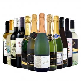 ミックスワイン wine セット set 第112弾 1本あたり665円 税別 スパークリング sparkling ワイン wine 赤ワイン wine 白ワイン wine 得旨ウルトラバリューワイ 
