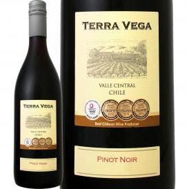 赤ワイン wine テラ・ヴェガ・ピノ・ノワール 最新ヴィンテージ チリ 赤ワイン wine 750ml 辛口 ミディアムボディ Terra Vega