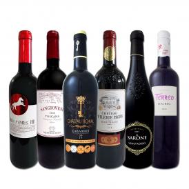 赤ワイン wine セット set 第164弾 採算度外視の謝恩企画 当店厳選 特大感謝の大満足赤ワイン wine 6本セット set ワイン wine セット set 赤ワイン wine ミデ 