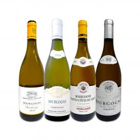  厳選ブルゴーニュ bourgogne 白ワイン wine 4本セット set 