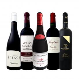  端数在庫一掃 高級贅沢なワイン wine ばかり赤5本セット set 